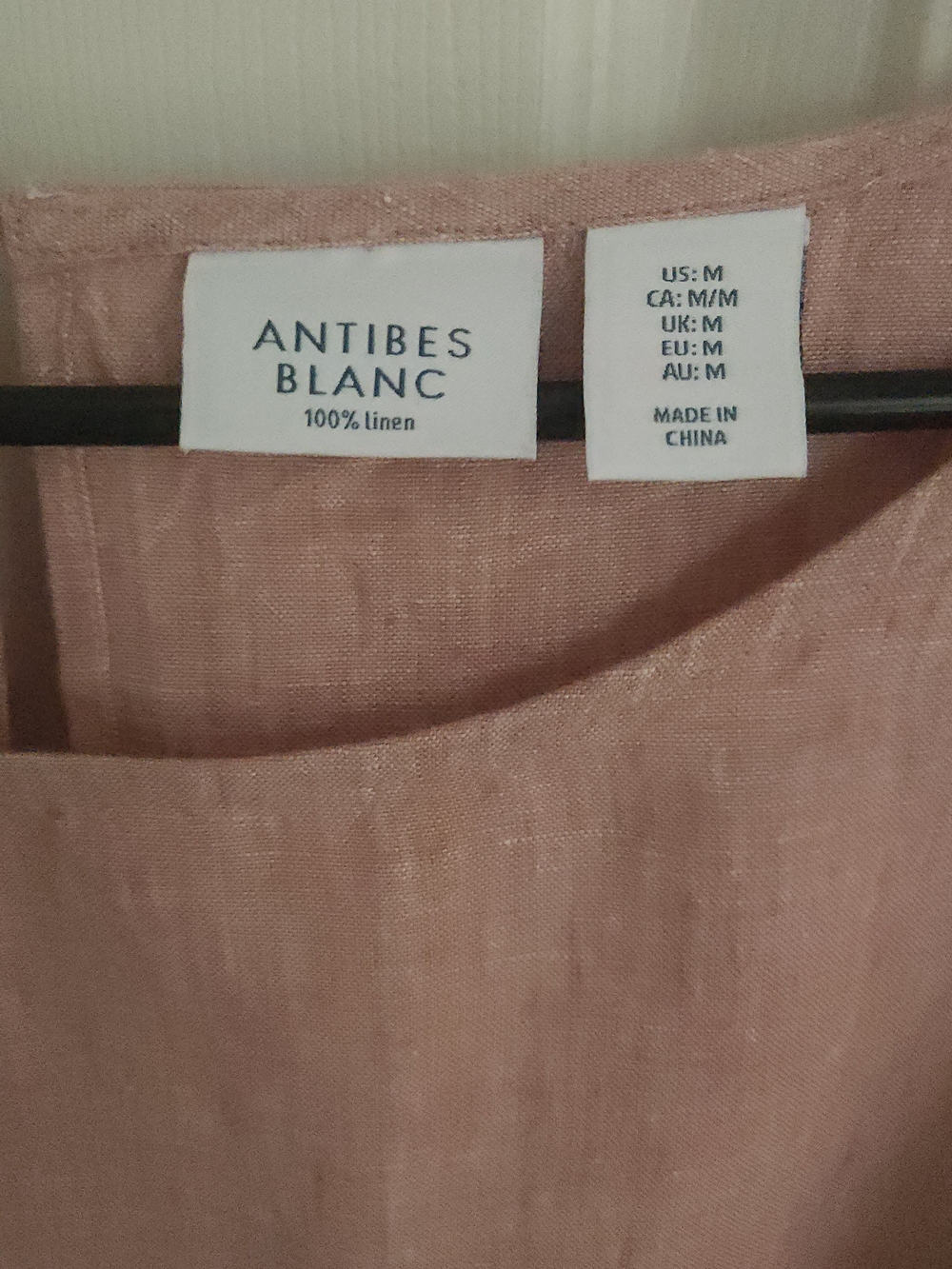 Relaxed Dusty Rose Linen Midi Dress with Self-Tie Belt - Picture 2 of 6
